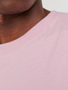 Jack & Jones Světle růžové pánské tričko Jack & Jones Vesterbro