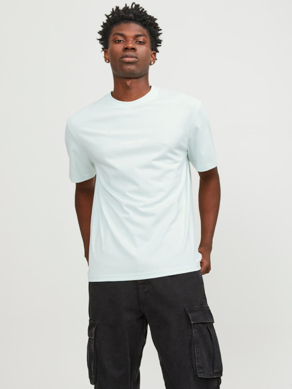 Jack & Jones Mentolové pánské tričko Jack & Jones Vesterbro