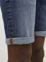 Jack & Jones Tmavě modré pánské džínové kraťasy Jack & Jones Rick