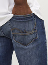 Jack & Jones Tmavě modré pánské džínové kraťasy Jack & Jones Rick