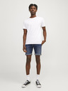 Jack & Jones Tmavě modré pánské džínové kraťasy Jack & Jones Rick