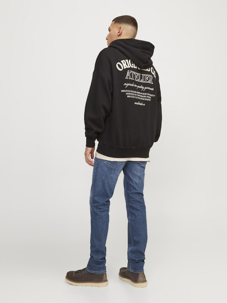 Jack & Jones Modré pánské slim fit džíny Jack & Jones Tim