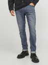 Jack & Jones Modré pánské slim fit džíny Jack & Jones Glenn