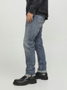 Jack & Jones Modré pánské slim fit džíny Jack & Jones Glenn