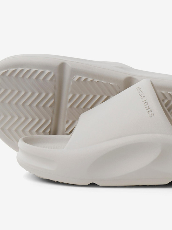 Jack & Jones Béžové pánské pantofle Jack & Jones Status