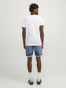 Jack & Jones Modré pánské džínové kraťasy Jack & Jones Rick