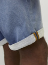 Jack & Jones Modré pánské džínové kraťasy Jack & Jones Rick