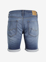 Jack & Jones Modré pánské džínové kraťasy Jack & Jones Rick