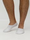 Jack & Jones Sada pěti párů bílých nízkých ponožek Jack & Jones Basic