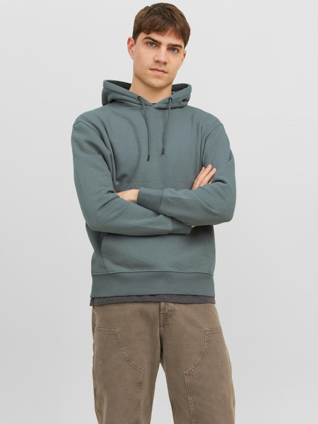 Jack & Jones Šedá pánská mikina s kapucí Jack & Jones Star