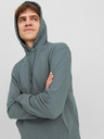 Jack & Jones Šedá pánská mikina s kapucí Jack & Jones Star