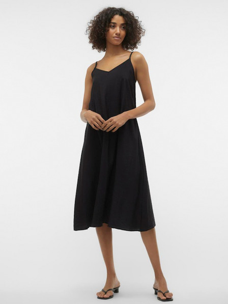 Vero Moda Černé dámské šaty Vero Moda Josie