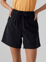 Vero Moda Černé dámské kraťasy Vero Moda Carmen