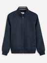 Celio Tmavě modrý pánský bomber Celio Gubavlna