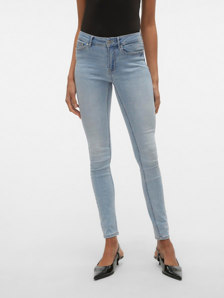 Vero Moda Světle modré dámské skinny fit džíny Vero Moda Lash