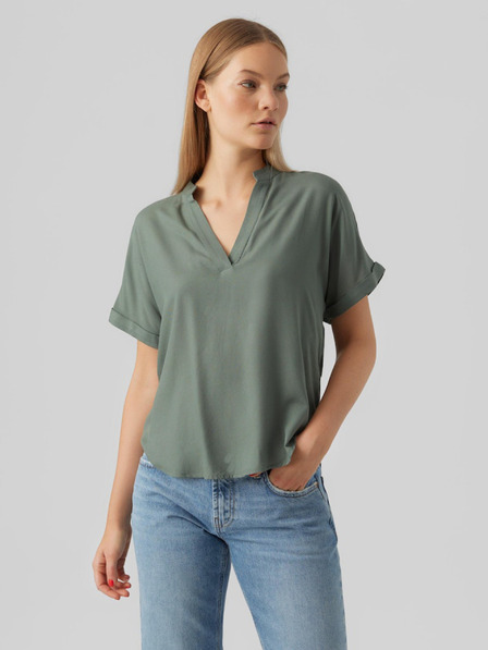 Vero Moda Zelená dámská halenka Vero Moda Beauty