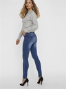Vero Moda Modré dámské skinny fit džíny Vero Moda Tanya