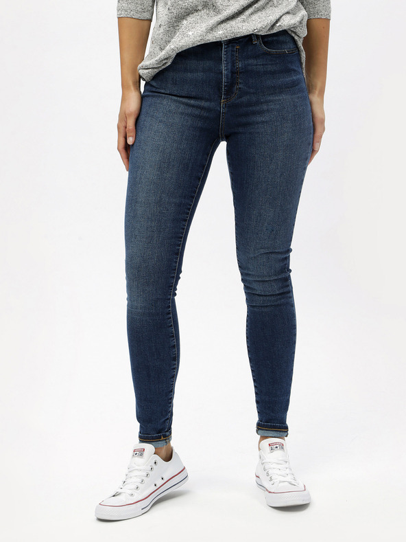 Vero Moda Modré skinny džíny VERO MODA Sophia