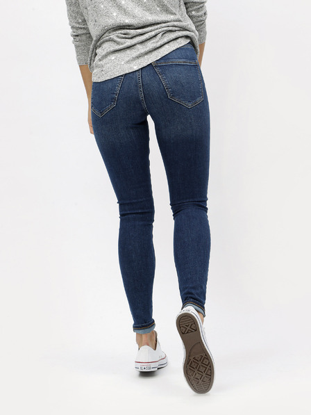 Vero Moda Modré skinny džíny VERO MODA Sophia