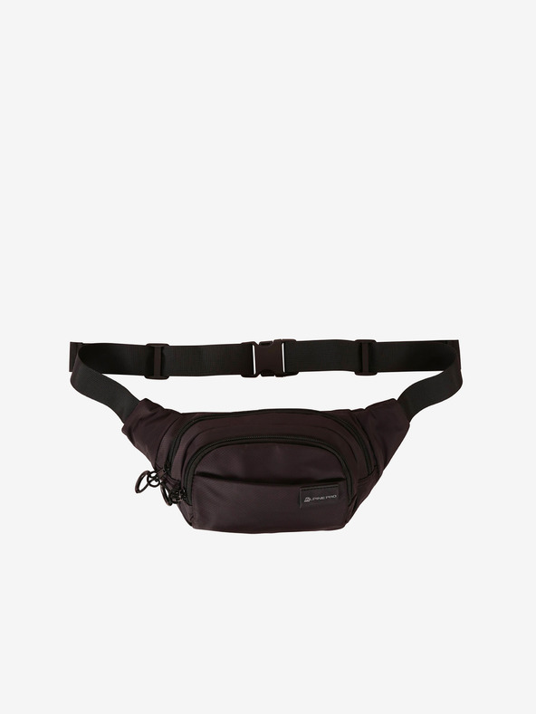 ALPINE PRO Černá unisex outdoorová ledvinka ALPINE PRO WILHE