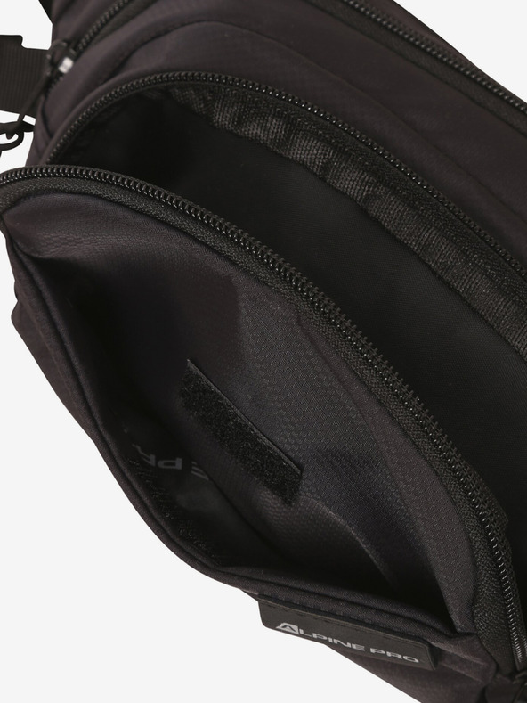ALPINE PRO Černá unisex outdoorová ledvinka ALPINE PRO WILHE