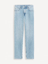 Celio Světle modré pánské straight fit džíny Celio Foloose