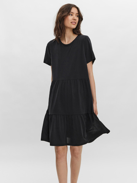 Vero Moda Černé šaty VERO MODA Filli