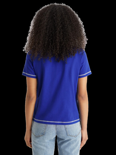 Scotch & Soda Modré dámské tričko Scotch & Soda
