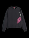 Scotch & Soda Černá dámská mikina s potiskem Scotch & Soda