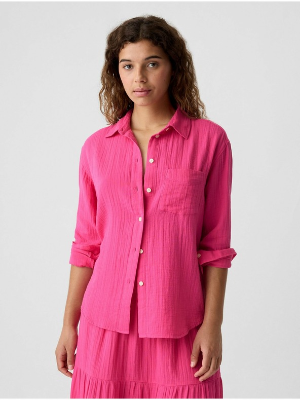 GAP Mušelínová košile oversize GAP