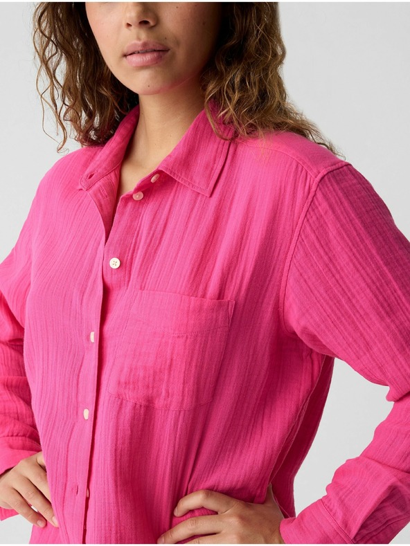 GAP Mušelínová košile oversize GAP