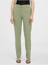Orsay Khaki dámské straight kalhoty ORSAY