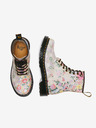 Dr. Martens Béžové dámské květované kotníkové boty Dr. Martens