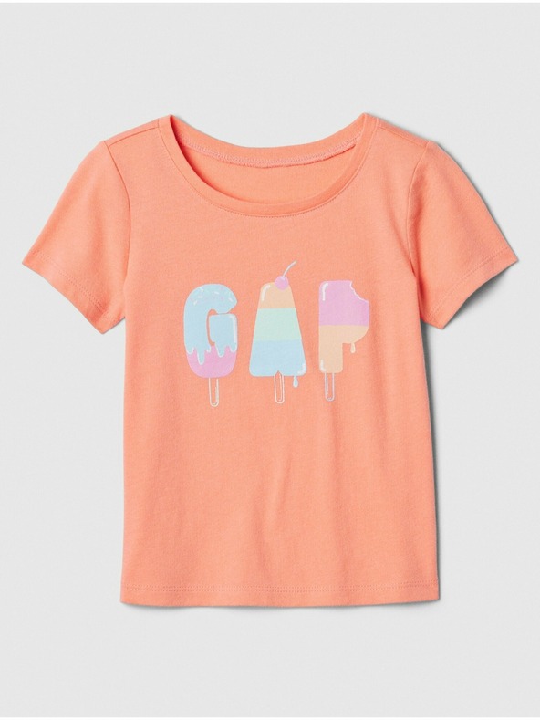 GAP Baby tričko s logem Gap