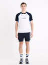 Celio Bílé pánské sportovní tričko Celio Marvel Captain America