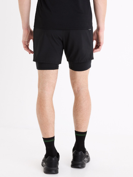 Celio Černé sportovní kraťasy Celio Marvel Hulk
