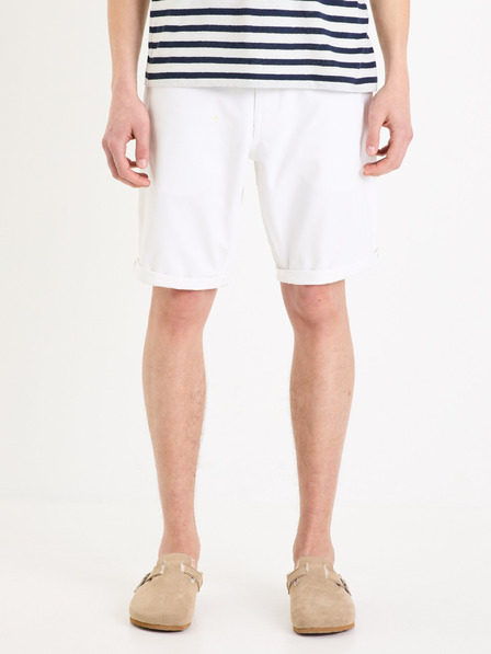 Celio Bílé pánské kraťasy Celio Mohitobm 30