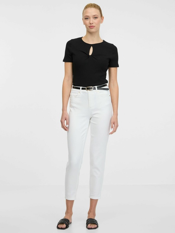 Orsay Černé dámské tričko ORSAY