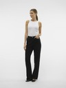AWARE by VERO MODA Bílé dámské žebrované tílko AWARE by VERO MODA VMIRWINA
