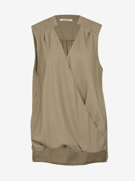 CAMAIEU Khaki dámská halenka CAMAIEU