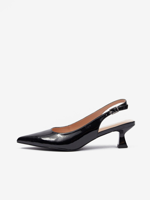 Orsay Černé dámské sandály na podpatku ORSAY