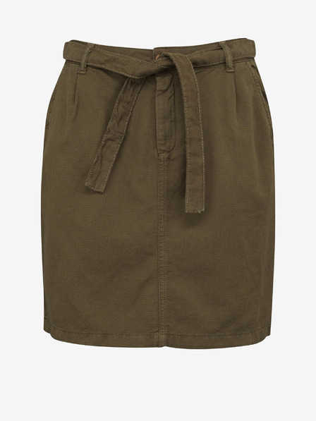 CAMAIEU Khaki dámská sukně CAMAIEU