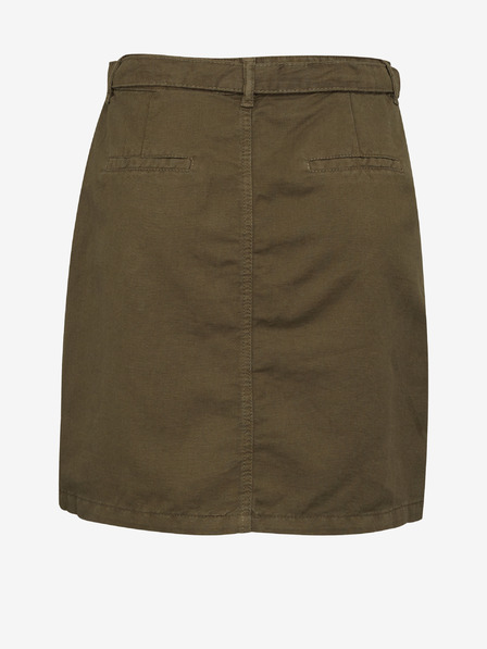 CAMAIEU Khaki dámská sukně CAMAIEU
