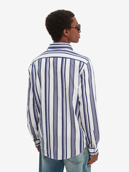 Scotch & Soda Modro-bílá pánská pruhovaná košile Scotch & Soda