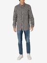 Diesel Černá pánská kostkovaná košile Diesel Camicia