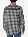 Diesel Černá pánská kostkovaná košile Diesel Camicia