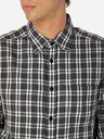 Diesel Černá pánská kostkovaná košile Diesel Camicia