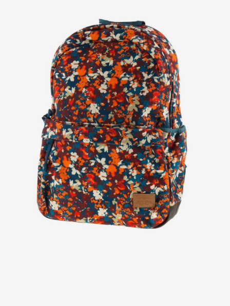 SuperDry Modro-červený pánský vzorovaný batoh Supedry Printed Montana