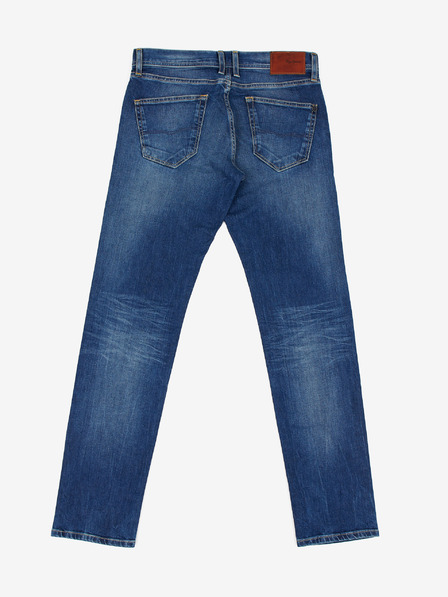 Pepe Jeans Tmavě modré pánské slim fit džíny Pepe Jeans Cane
