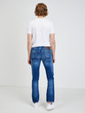 Pepe Jeans Tmavě modré pánské straight fit džíny Pepe Jeans Cash
